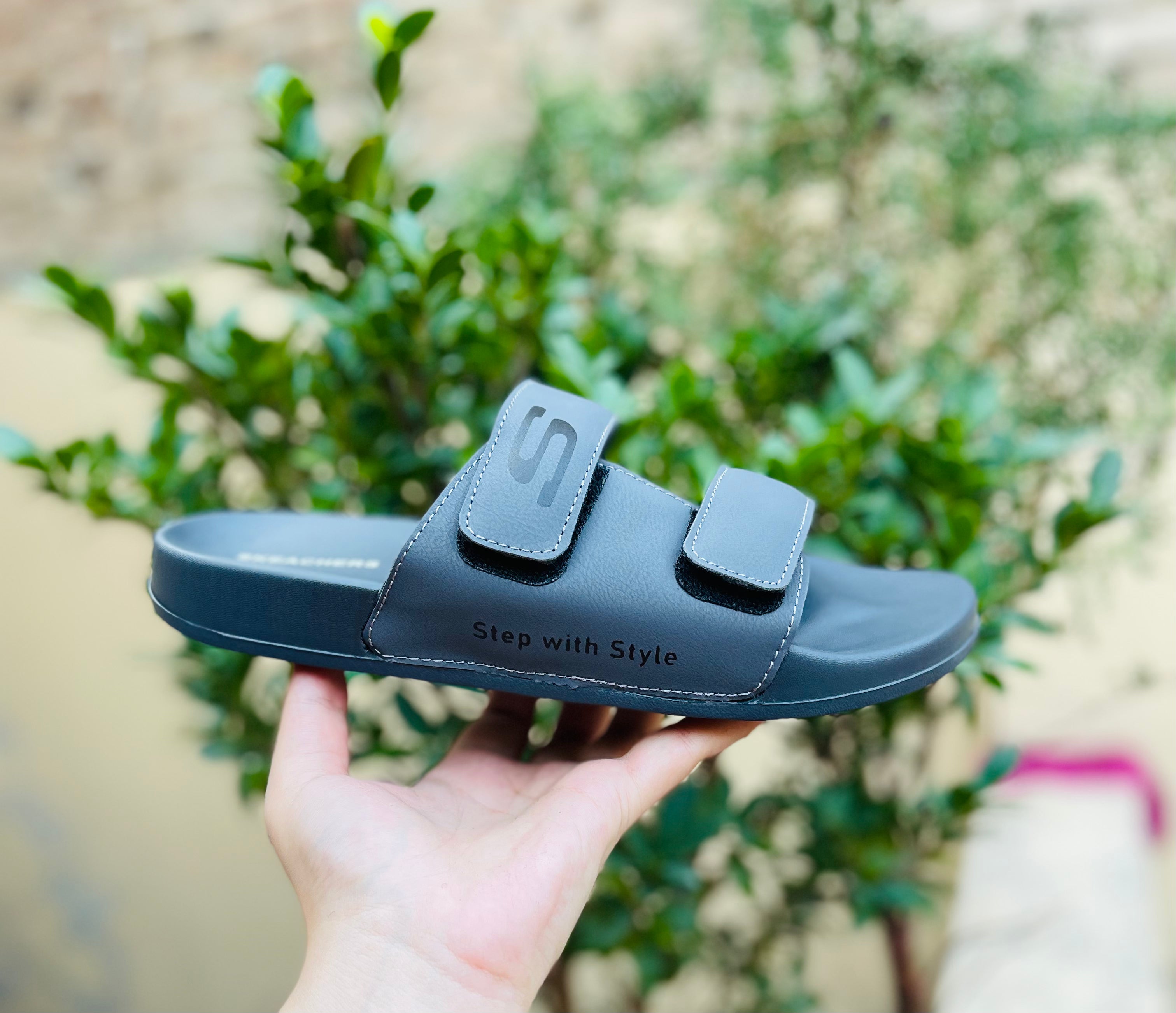 Men's Skechers shoes from Shoe Vault, showcasing stylish and comfortable footwear with a casual design.